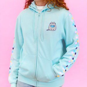 Pusheen 2022 Winter Box Gamer Hoodie, S, and Beanie Bundle